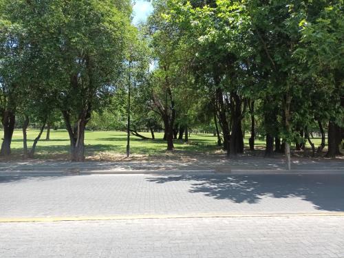 Frente al Parque San Martín