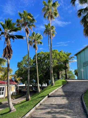 Appartement charmant au Diamant 30 m² avec vue mer in เลอ ยามัน