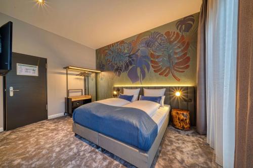 1 double bed