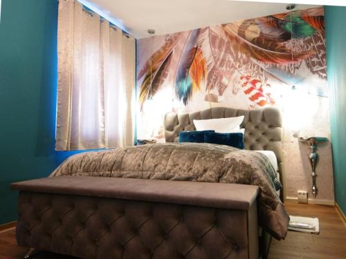 1 double bed