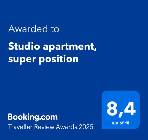 Studio apartment, super position 2