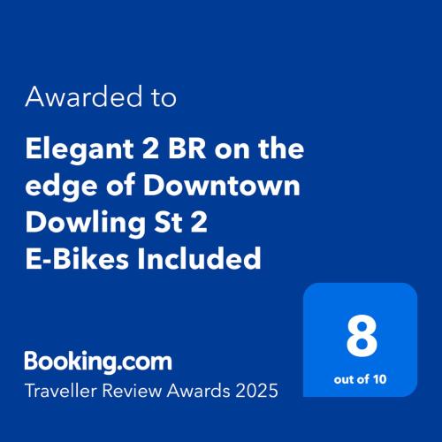Elegant 2 BR on the edge of Downtown Dowling St 2 E-Bikes Included - image 14