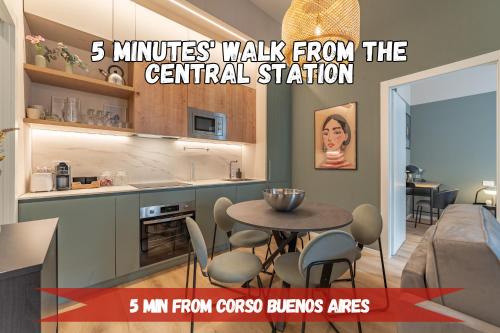 5' from Central Station, Elegance and Class, Milan
