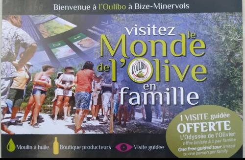 La Villa Du Menhir Chambre d'hôtes – Bize-Minervois, NY