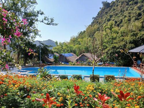 Catba Papillon Garden Bungalow & Resort - 수영장