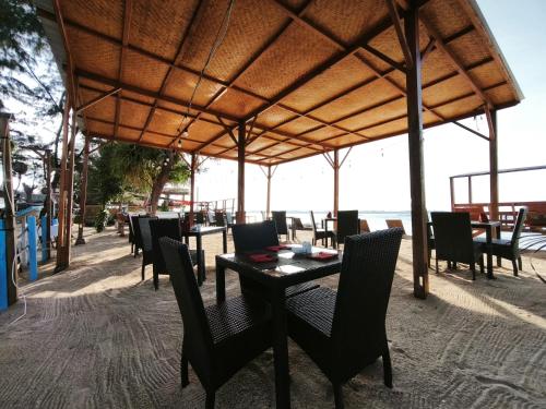 Restaurant, Matahari Bungalow 3 in Lombok