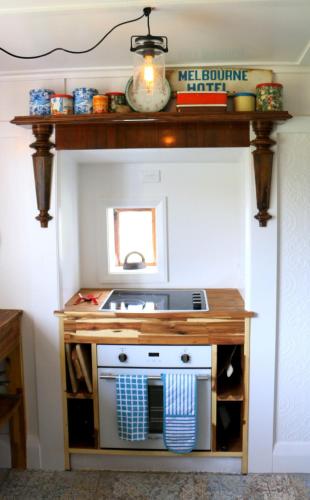Konyha, Leven St Cottage in Naseby