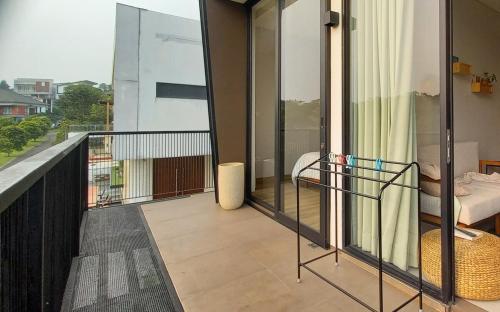 Balcony/terrace, Lazespace 301 Homy Relax 2BR Unit Non-Smoking in Babakan