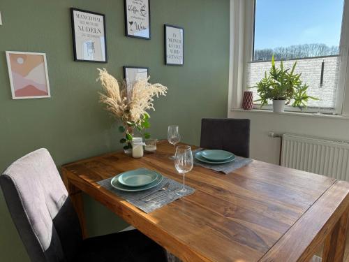 Restaurant, A-B-Apartment in Oyten