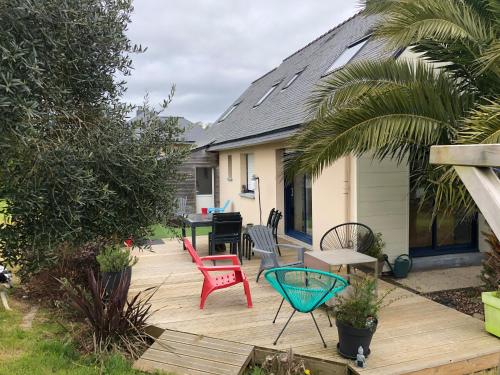 lesmainsdelange gîte à louer Beuzec-Conq