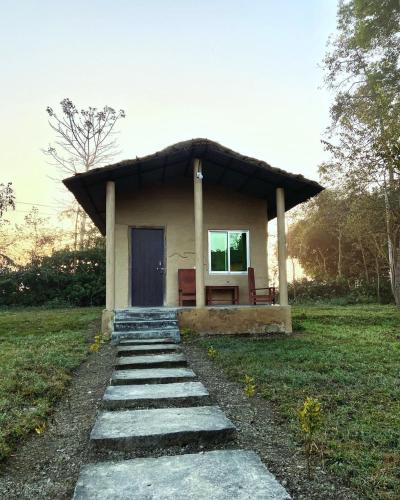 Küche, Namaste Bardiya Resort in Thakudwara
