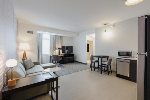 One-Bedroom King Suite with Sofa Bed  room in Residence Inn By Marriott Nashville Metro Center