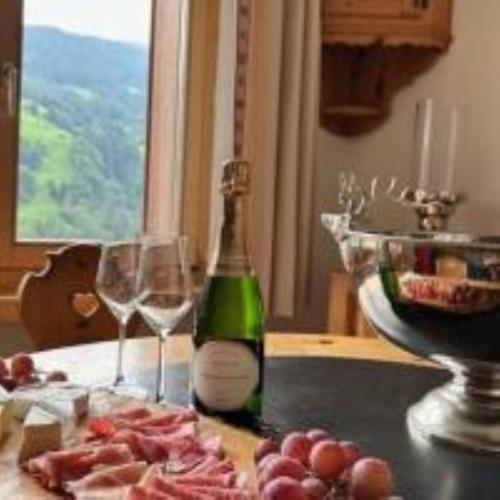 Iekārtas, Chalet apartment & mountain view in Saas Im Prattigau