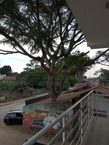 شرفة/ تراس, MDA Hostel World I in São João do Rio Vermelho