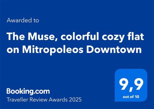 The Muse, colorful cozy flat on Mitropoleos Downtown, Salonicco (foto 5)