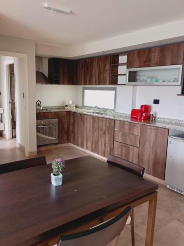 Kitchen, Links Apart Hotel in Rio Grande