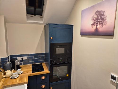 virtuve, Charming 1 bed Peak District Barn Conversion in Wardlow