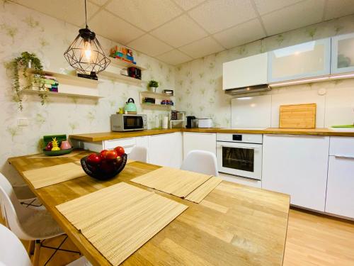 Konyha, Ferienwohnung Annika in Apolda