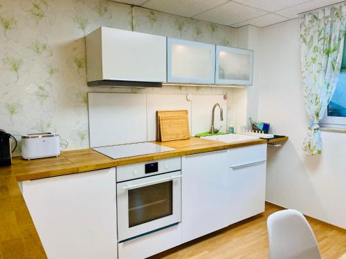 Konyha, Ferienwohnung Annika in Apolda