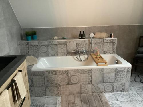 Fürdőszoba, B&B Schaliëndak (B&B Schaliendak) in Kortenberg