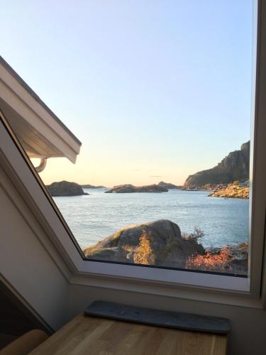 Kilátás, Lofoten Sea Lodge in Sennesvik