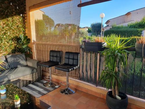 Appartement duplex de standing au calme avec piscine in Bellevue