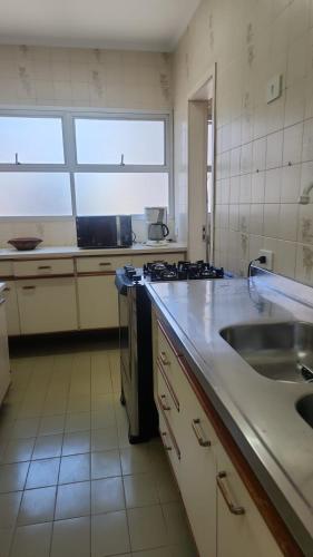 Kitchen, Pe na Areia em Pitangueiras in Morro do Maluf