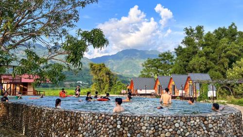 Homestay Giáp Hoài - Hot Spring Bản Hốc - 전망