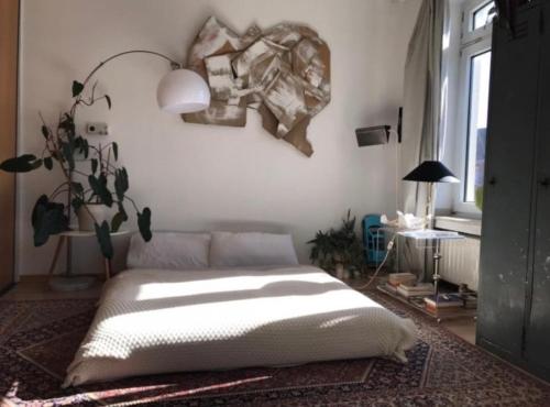 Bright old building whole Apartment Cologne