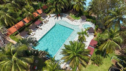 Swimming pool, Hotel Coucoue Lodge in Assinie