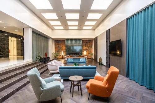 共用Lounge/電視區, Mercure Palanga Vanagupe Resort in 帕蘭加