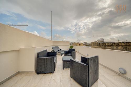 Penthouse in Mosta with city views & terrace by 360 Estates, Mosta (fotografie 7)
