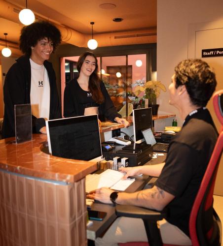 Lobby, Coeo Hernan Ruiz Rooftop Pool Hostel in Málaga