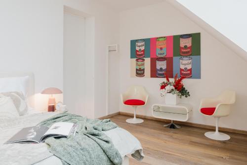 Prague Days - 3BDR Attic Loft-style Apt - Fireplace - City Center, Прага (фото 10)