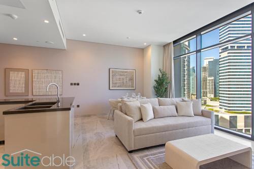 Luxury One Bedroom with Burj Khalifa View, Dubaj (zdjęcie 7)