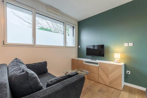 Appartement une chambre avec parking et terrasse - Location saisonnière - Marcq-en-Baroeul