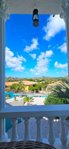 Terraza/balcón, Villa Turquoise Curaçao (Villa Turquoise Curacao) in Nieuwpoort