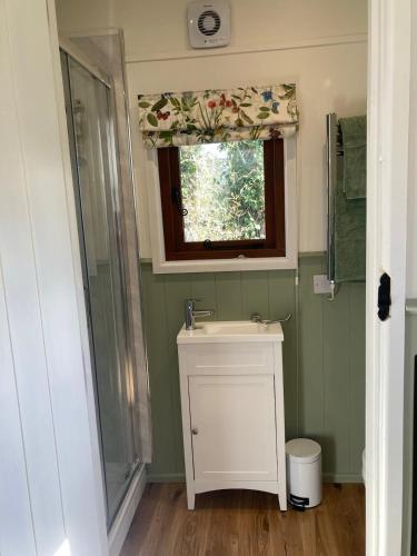 Lovely Shepherds hut near St Ives Cornwall in Carnhell Green