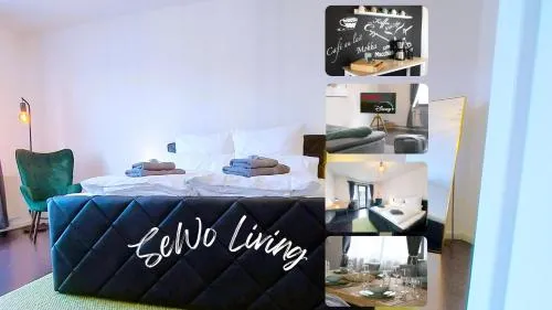 SeWo Fichte, Wohlfühl-Apartment mit Balkon in Wiesbaden in Wiesbaden, Deutschland