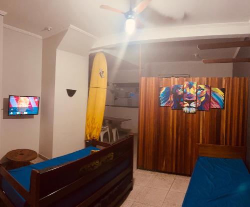 Chalé Privativo Surfers Itaguá (Chale Privativo Surfers Itagua) in Ubatuba