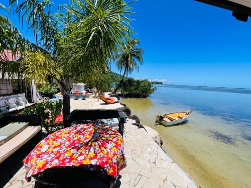 ชายหาด, Pension Hiro Moorea avec Accès à la mer (Pension Hiro Moorea avec Acces a la mer) in ฮาอาปิติ
