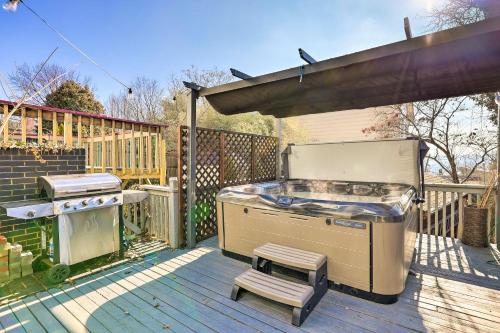 Cincinnati Home with Deck and Private Hot Tub! in CUF