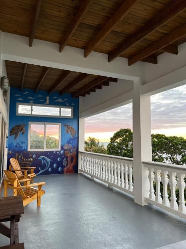 Kilátás, Casa De Arte, Roatan - Beachside Bliss in Diamond Rock