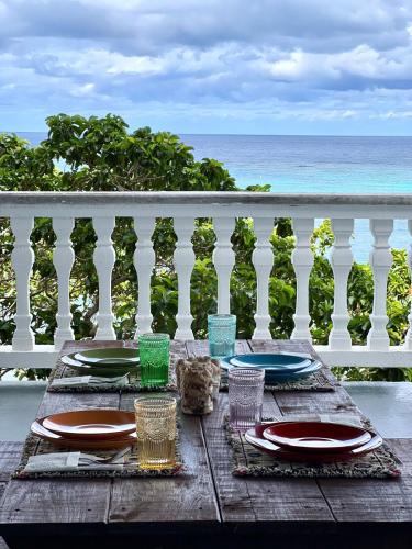 Erkély/terasz, Casa De Arte, Roatan - Beachside Bliss in Diamond Rock