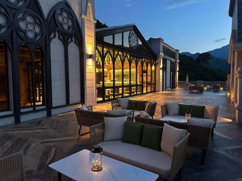 Balkon/terasa, Grasse Grace Manor in Okrožje Nanzhuang