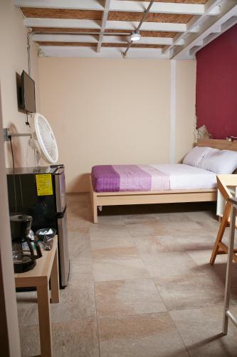 1 double bed