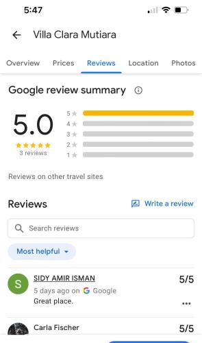 Villa Clara Mutiara Pool Villa Villa Clara Mutiara Pool Villa