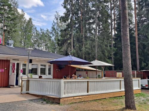 陽台/露台, Seinäjoen leirintäalue (Seinajoen leirintaalue) in 卡爾瓦拉