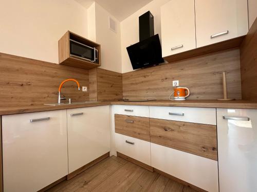 Konyha, Kolorowe Cieplice - Apartamenty z widokiem na Karkonosze in Jelenia Góra