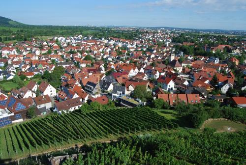 A szálláshely kívülről, "Unter der Yburg" in 71394 Kernen - Stetten in Kernen